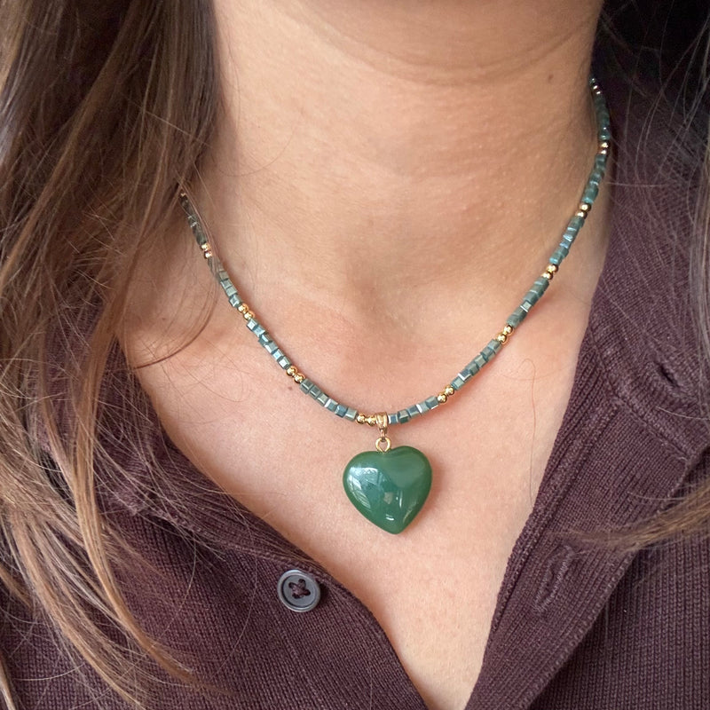 Crystal Heart Necklace