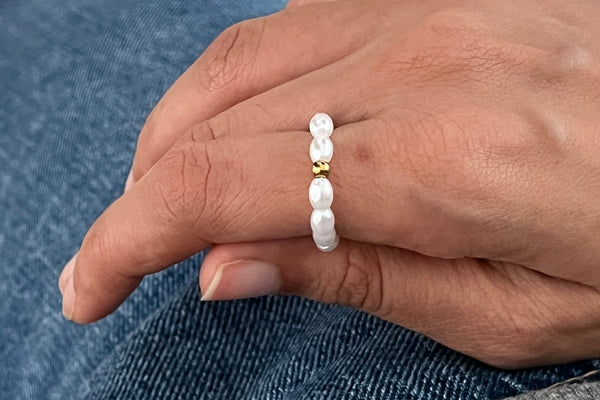Tiny Pearl Ring