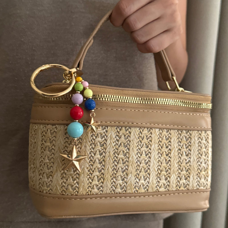 Starry Sprinkles Bag Charm