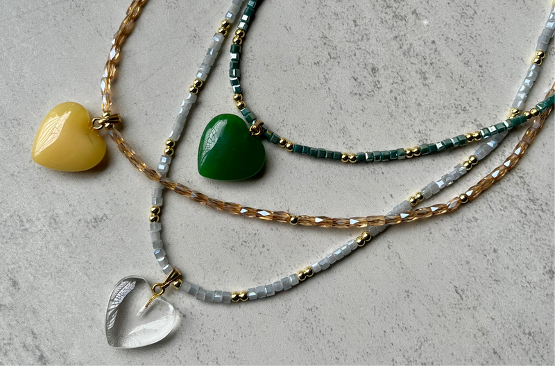 Crystal Heart Necklace