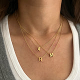 The Dainty Edit - Initial Necklace