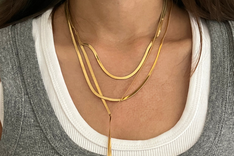Gold Drape Necklace