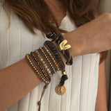 Bold Initial Braid Bracelet