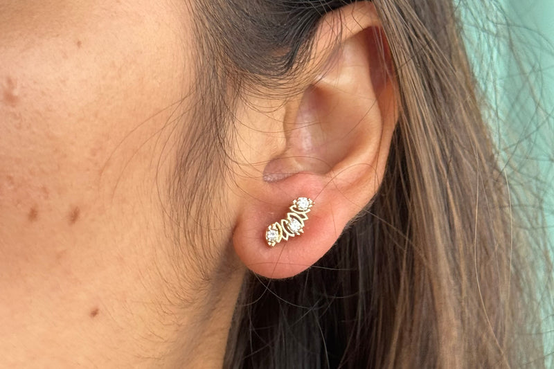 Flower Climber Studs