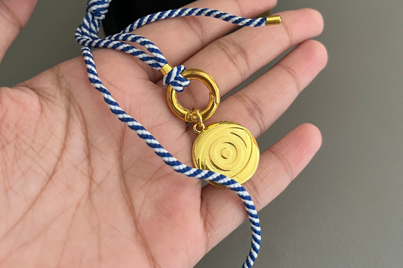 Evil Eye Embrace Bag Charm
