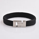 Nylon Braided Magnetic Bracelet