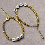 Mom & Mama Gold Pop Bracelet