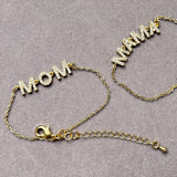 Mom & Mama Sparkle Name Bracelet