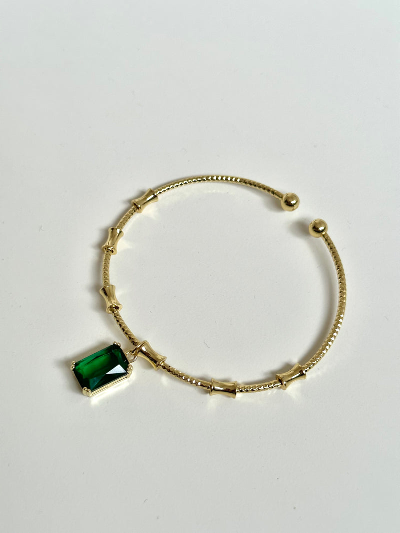 Greenstone Cuff Bracelet