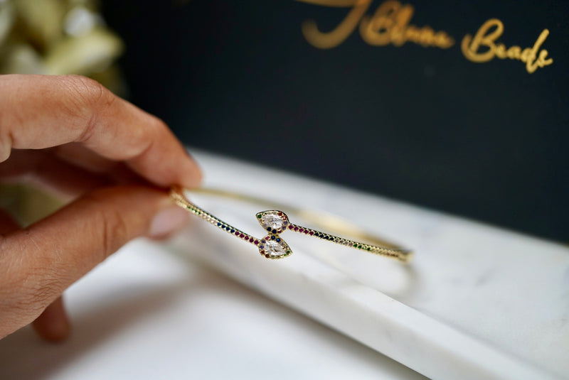 Sleek Multi Stone Bracelet