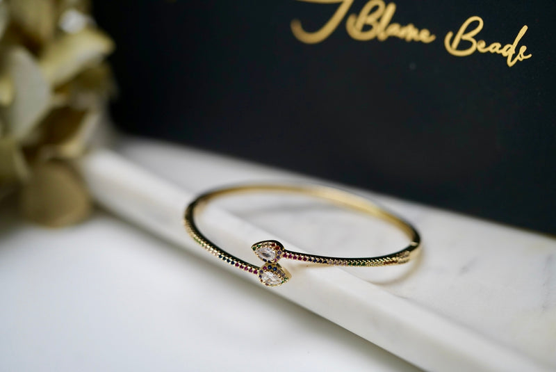 Sleek Multi Stone Bracelet