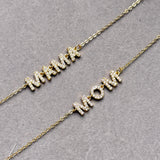 Mom & Mama Sparkle Name Necklace