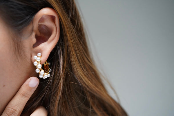 Yara Pearl Hoops