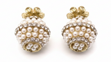 Statement Mini Pearl Stud