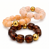 Chunky Resin Bead Bracelet