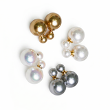Front-Back Pearl Earrings
