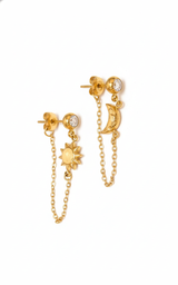 Gold Celestial Studs