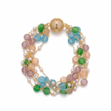 Pastel Confetti Magnetic Stones Bracelet
