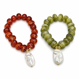 The Riviera Baroque Pearl Bead Bracelet