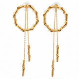 Twisted Drop Earrings