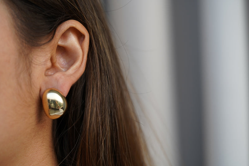 Chunky Oval Studs
