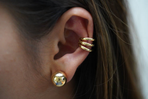 Triple Bar Ear Cuff
