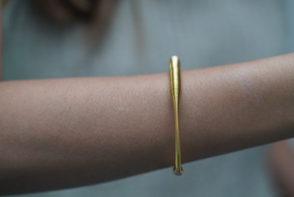 Gold Signature Bracelet