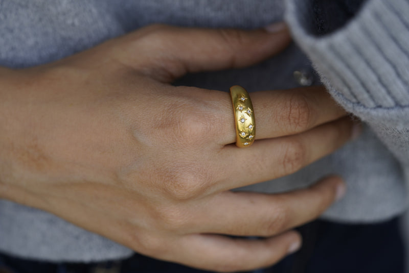 Stardust Dome Ring