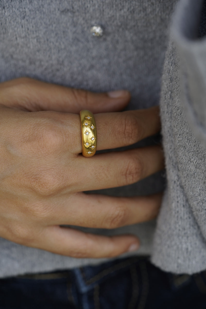 Stardust Dome Ring
