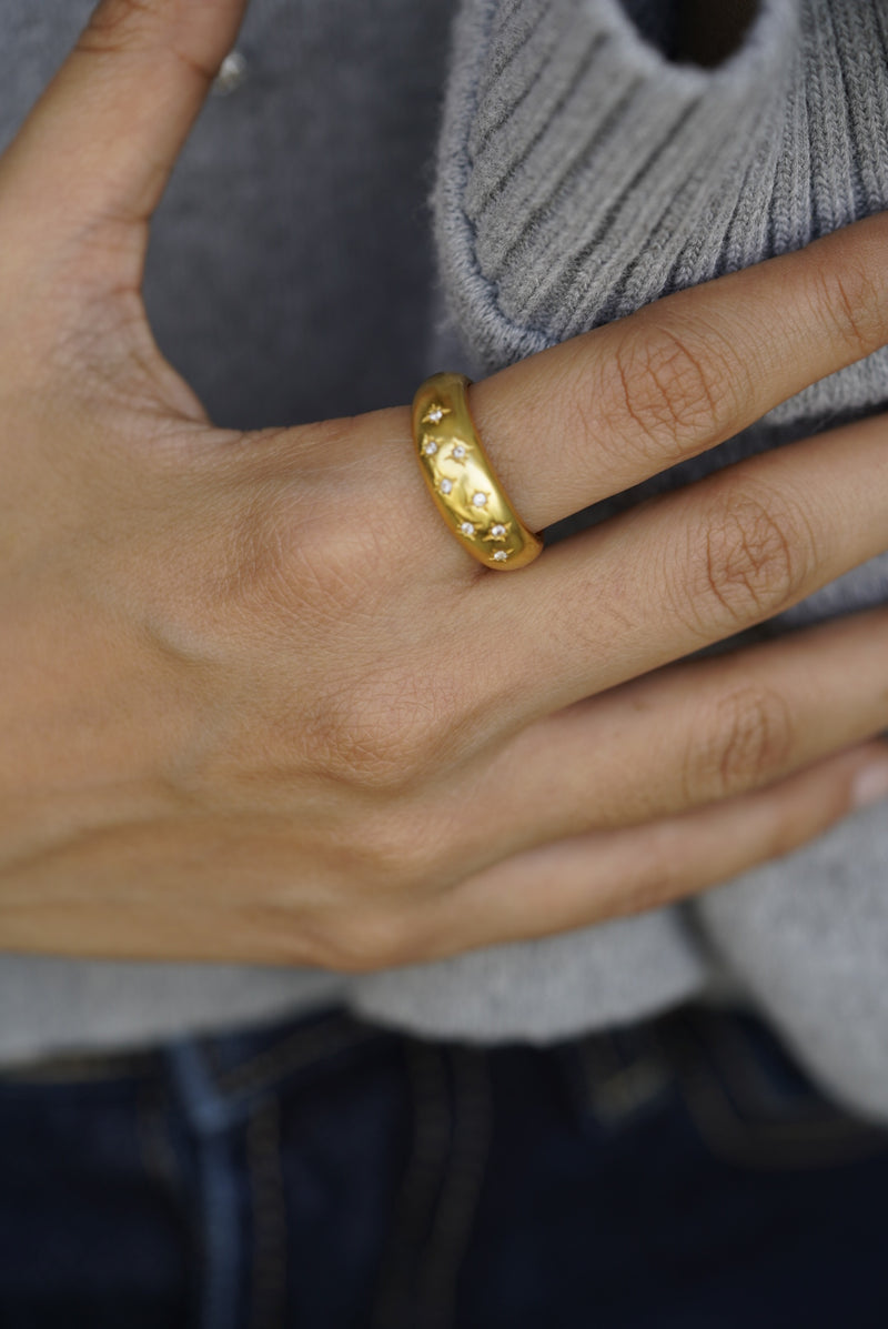 Stardust Dome Ring