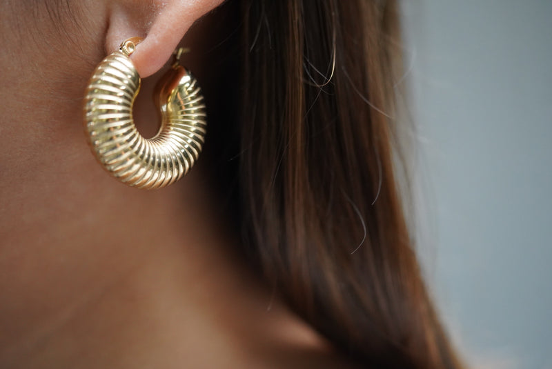 Retro Chunky Hoops