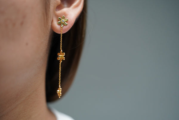 Dainty Flower Earrings