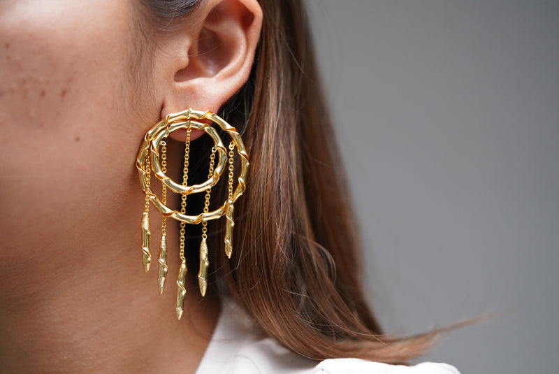 Twisted Bohemian Earrings - Main Image