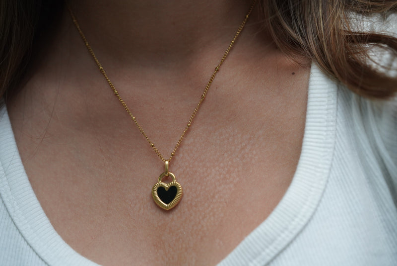 Two-sided Heart Necklace