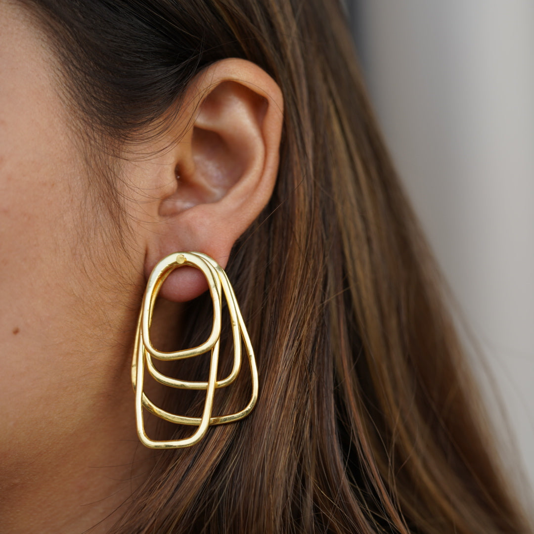 Detachable Loop Earrings – I Blame Beads