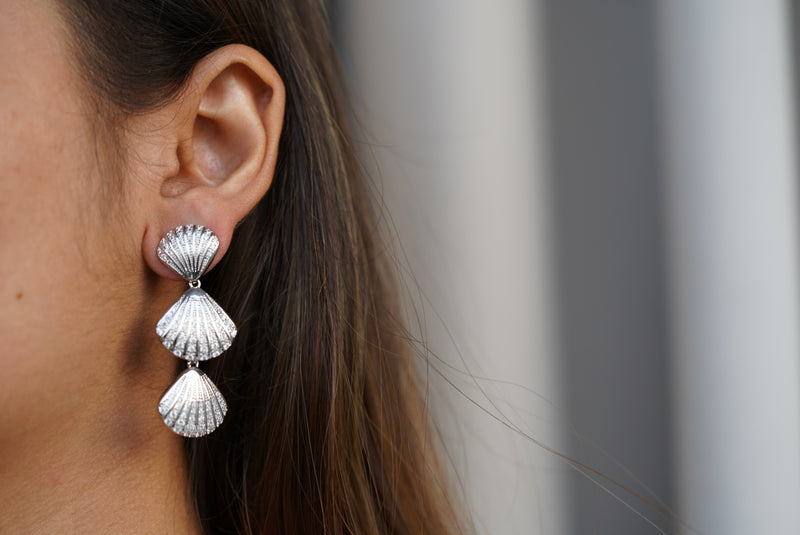 Shell Drop Earrings