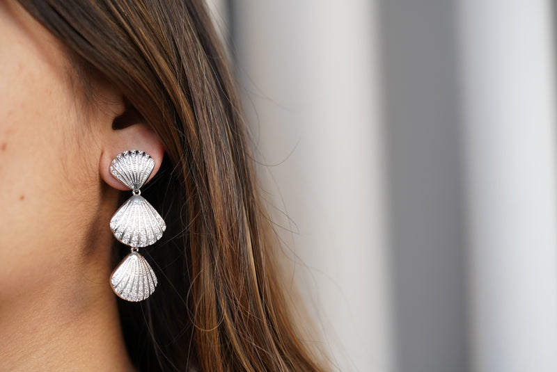 Shell Drop Earrings