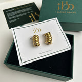 Gold Climber Earrings