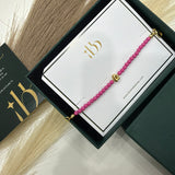Barbie Pink Bracelet with Initial (Newly Launched)