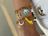 Create your own colourful charm bracelet