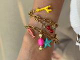 Create your own colourful charm bracelet