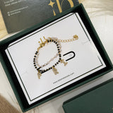 Mangalsutra Dangle Name Bracelet
