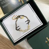Signature Initial Mangalsutra Bracelet