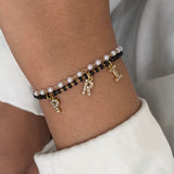 Mangalsutra Dangle Name Bracelet