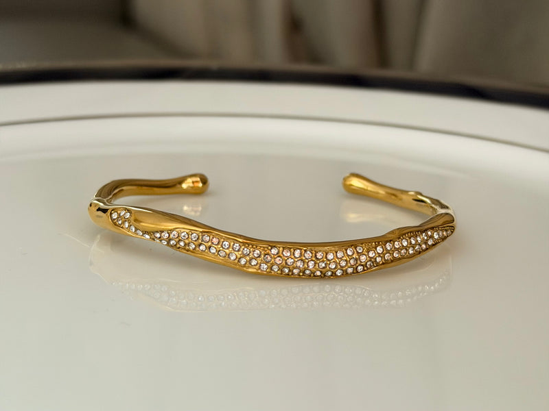 S-Curve Hour Bangle