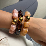 Chunky Resin Bead Bracelet