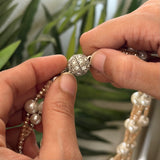 Riviera Pearl Magnetic Layers Necklace