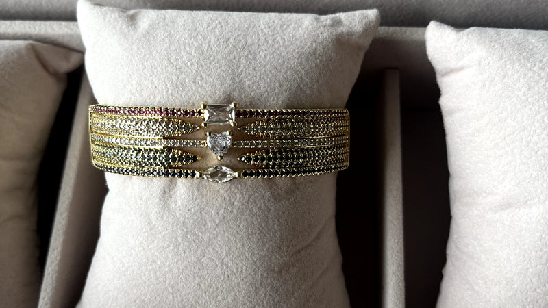 Multi Studded Crystal Bracelet