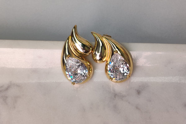 Luxe Flame Drops Earring