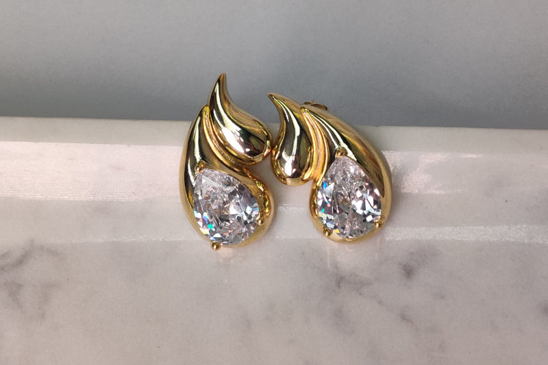 Luxe Flame Drops Earring